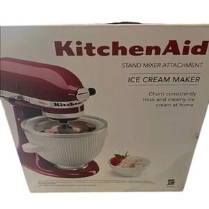 KitchenAid Stand Mixer Ice Cream Maker Attachment KSMICM-SEALED BRAND NEW IN BOX